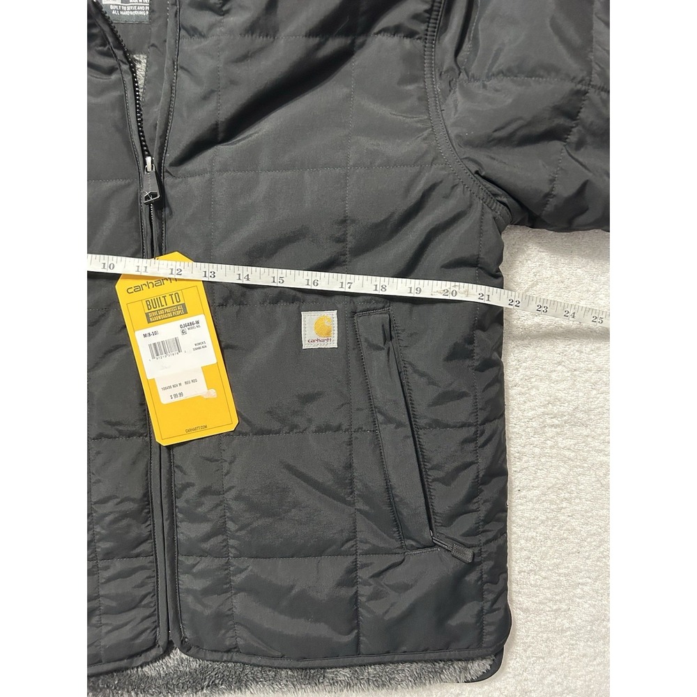 Carhartt Women's Medium Rain Defender Loose Fit Lightweight Insulated Jacket(B1) - Picture 6 of 9